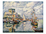 Le Port De Barfleur Giclee Print by Paul Signac