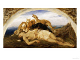 Adonis Wounded Giclee Print by Briton Rivière