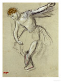 A Dancer Seen in Profile Wydruk giclee autor Edgar Degas