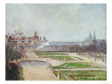 The Tuileries Gardens and the Louvre Giclee Print by Camille Pissarro