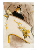 Le Loge Au Mascaron Dore (Programme For "Le Missionaire") Giclee Print by Henri de Toulouse-Lautrec