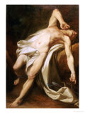 Saint Sebastian Giclee-trykk av Nicolas-guy Brenet