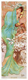 Winter Giclee Print by Alphonse Mucha