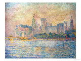 Avignon, Morning reproduction procédé giclée par Paul Signac