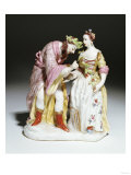 A Bow Porcelain Group of the Fortune Teller by the Muses Modeller, circa 1750 Giclee Print