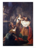 Solomon Worshiping False Gods Lámina giclée por Pompeo Batoni