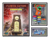 Florida Gators 2006 NCAA Champs Matted Print