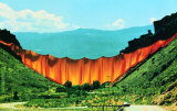 Valley Curtain, c.1972 Collectable Print by Christo 