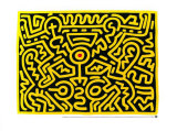 Growing IV 1988 Pósters por Keith Haring