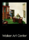 Office at Night Posters by Edward Hopper