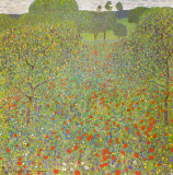Mohnwiese, 1907 Pósters por Gustav Klimt Mohnwiese, 1907 Pósters por Gustav Klimt