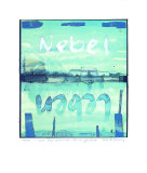 Drehs Rum Nebel-Leben Serigraph by Peter-Torsten Schulz