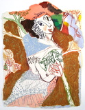 Composition II Limited Edition by Henri Guibal