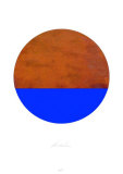 Kreis Rost Ultramarin-Blau Limited Edition by Juergen Freund