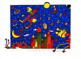 Bankenhauptstadt Ffm, 1999 Limitierte Auflage von Etienne Rebel