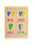 Wir Sind Uns Gruen Collectable Print by Peter-Torsten Schulz