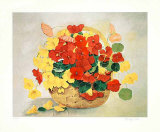 Rotes Blumenstilleben, 2000 Limited Edition by Brigitte P. Hoff Rotes Blumenstilleben, 2000 Limited Edition by Brigitte P. Hoff