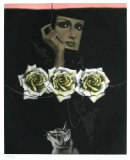Trois Roses et Un Chat Limited Edition by Yoshiko Arai