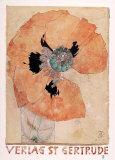 Mohnblume Reproductions pour les collectionneurs par Horst Janssen
