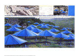 The Blue Umbrellas I Reproductions pour les collectionneurs par Christo 