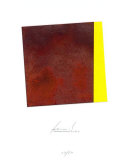 Schraege Gelb Limited Edition by Juergen Freund