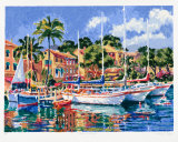 Harbour Morning II, 2000 Limited Edition by Hazel Soan