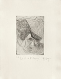 Portrait de F. Desnoyers Limited Edition by Jean Messagier