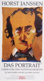 Edgar Allen Poe Collectable Print by Horst Janssen