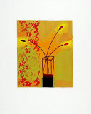 Yellow Glass Vase, 2000 Lámina por Russel Baker