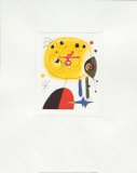 And Fix the Hairs of the Star Collectable Print by Joan Miró
