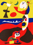 El verano Lámina coleccionable por Joan Miró