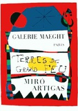 Terres de Grand Feu Collectable Print by Joan Miró