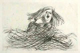 Le Monstre Arrive Limited Edition by Jean Messagier