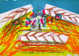 3 Mille Feuilles Rendent Hommage a V.G. Limited Edition by Jean Messagier