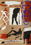 Composition for Olympic Games Limitierte Auflage von Mimmo Paladino