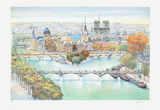 Paris, Panorama Vers Lest I Limited Edition by Rolf Rafflewski