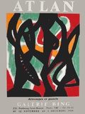 Expo Galerie Bing Collectable Print by Jean-michel Atlan