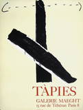 Expo Galerie Maeght 67 Collectable Print by Antoni Tapies