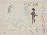Comédie Humaine : 03.2.54. I Reproductions pour les collectionneurs par Pablo Picasso