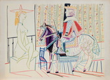 Comédie Humaine : 01.2.54. I Collectable Print by Pablo Picasso