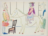 Comédie Humaine : 31.1.54. VII Sammlerdrucke von Pablo Picasso