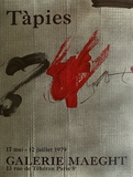 Galerie Maeght, 1979 Limited Edition by Antoni Tapies