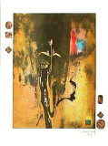 Arbre en Fleurs Collectable Print by Lebadang 