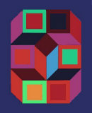 Composition No. 48 Edition limitée par Victor Vasarely
