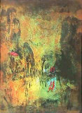 Paysage Indochinois V Limited Edition by Lebadang 