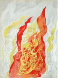 L'enfer Collectable Print by Abraham Rattner
