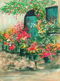 Jardin fleuri II Limited Edition by Raphael Robic