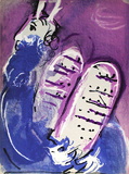 La Bible - Moise II Sammlerdrucke von Marc Chagall