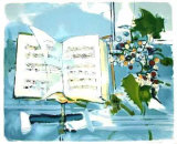 Partition Bleue Limited Edition by Michel Rodde