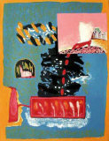 Composition Collectable Print by Yamauchi Yuriko